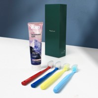 2080 핑크솔트 치약  칫솔4개 세트