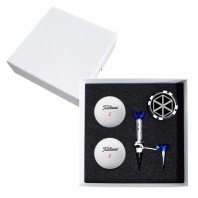 타이틀리스트 HVC 2구 볼마커칩 자석티 고급 싸바리케이스