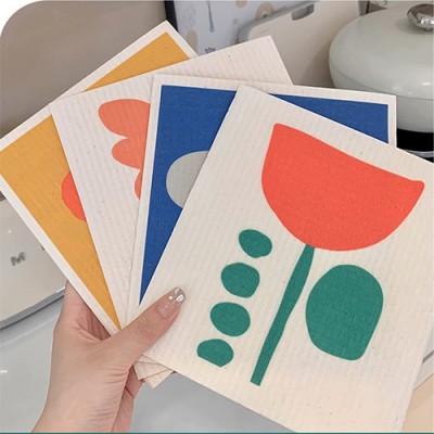 북유럽 디자인 아트 행주 Y2504