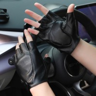 로페리아 바이커핏 하프 통기성 반 가죽장갑(0216565)