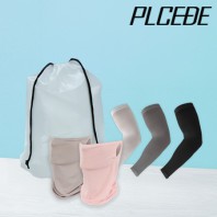 플씨드 여름 3종 EVA파우치 L세트 (귀걸이 쿨마스크+투밴드 쿨토시)