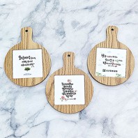 말씀원형손잡이냄비받침