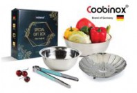 쿠비녹스 믹싱볼 찜판 집게 4종세트