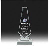 [트라포] 크리스탈 2단 트로피 감사패 TR38A 투명