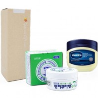 브랜드생활건강세트 14호 (유한양행 안티푸라민+바세린 퓨어스킨 젤리세트)