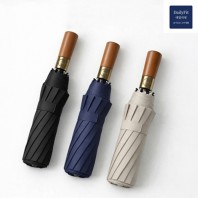 데일리핏 프리미엄 우드손잡이 완전자동 우양산 10K-KS인증