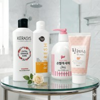 애경 샴푸 울샴푸 손빨래 세제  4종 세트