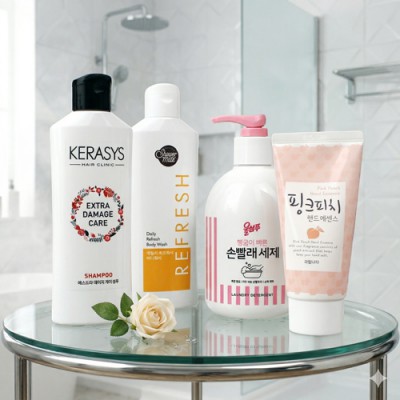 애경 샴푸 울샴푸 손빨래 세제  4종 세트