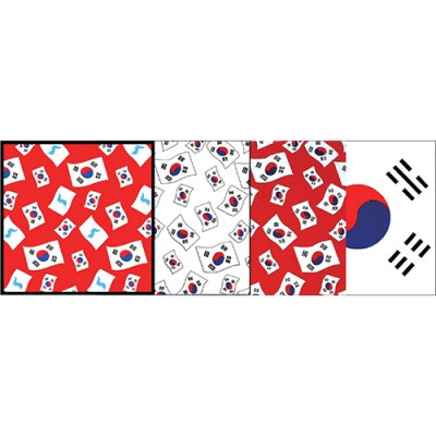 태극기 스카프 (520*520mm)