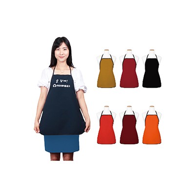 손님용 앞치마 목걸이형