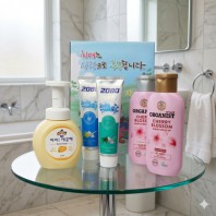 치매예방 홍보 아이깨끗해 LG샴푸 치약 5종 세트 B-9호 케이스 변경 가능