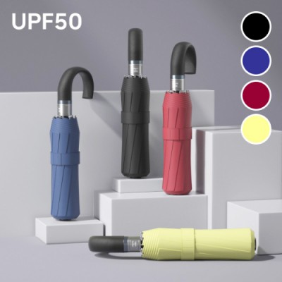 WE005 엘리펀트 3단 10K 58 PU 곡자 핸들 VIP 전자동 UV 양우산