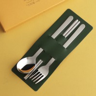 라인어린이 스푼포크젓가락 3종