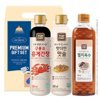 홍게간장 맛술 멸치육수 3종선물세트
