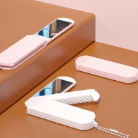 로페리아 휴대용 접이식 빗 거울(0216776)