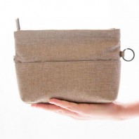 CE243 에코라이프 심플 여성용 휴대용 여행용 파우치(미니)