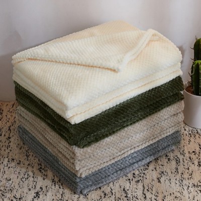 로페리아 퓨어칼라 코랄 극세사 무릎담요(대)(0209664)