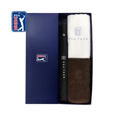 PGA 2단자동 무지+150g 면사타올 2P 세트