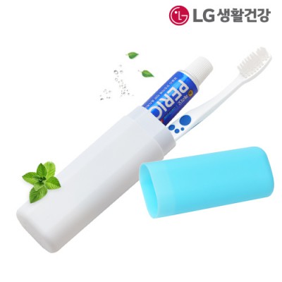 LG 페리오 슬림형 파스텔 치약칫솔 세트 6호(휴대용세트/여행용세트)