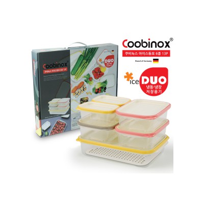 [쿠비녹스]아이스듀오6종13P (냉동,냉장용기)