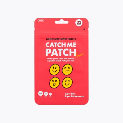 캐치미패치 수퍼 33매 (여드름패치 트러블 뾰루지 상처 스팟패치 습윤밴드)