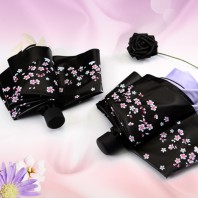 루티네 사쿠라 3단 수동 암막 양우산