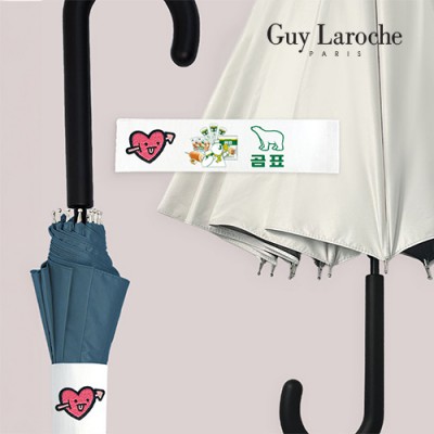 [기라로쉬] 57-12K 사랑이 큐피트 시그니처 솔리드 암막 곡자 장우산