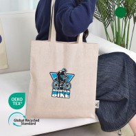 오코텍스리사이클 베이지 컬러 라이트에코백 (38cm*42cm)