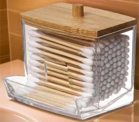 174_세련된7온스투명아크릴면봉거치대