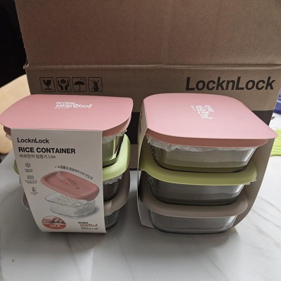 락앤락 501S3 바로한끼 밥용기 Lite 320ml 3P 세트