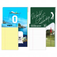 리갈패드 A5 옵셋컬러인쇄 독판 (앞면상단 뒷면전체) 주문제작