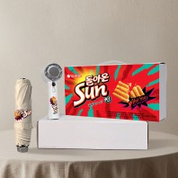 라이프스타일 38호 (푸키 3단 슬림 암막 우양산+쿨링선풍기세트)