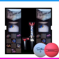 세인트나인 C 6구 자석티세트 (3PC) 세인트나인 골프공 6구 캐릭터 골프공 6구