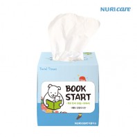 고급 미용티슈 70매(스티커부착) 각티슈