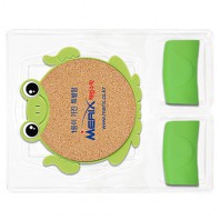 개구리 콜크냄비받침+실리콘주방집게