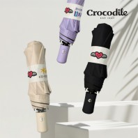 [크로커다일] 3단 사랑이 엔젤 시그니처 솔리드 암막 전자동우산