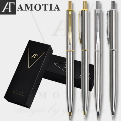 아모티아 네셔스텐 금속볼펜&샤프세트 (펜파우치증정)