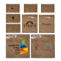 지퍼백/pvc+부직포/포장용지퍼백(4종)