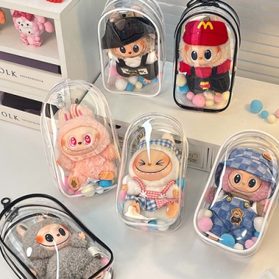 스위트클리어 PVC 투명 키링 파우치