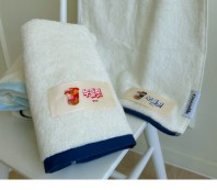 크로커다일 투톤클래식 라벨 호텔타올 1매 200g