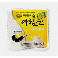 2561 아침엔 키친타올 2겹130매 2롤 양면엠보