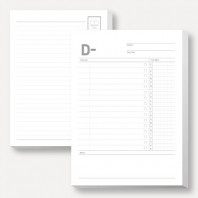 [주문제작] 떡메모지 25절 (150*210mm/A5/100매)