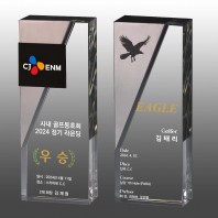 메탈 크리스탈 골프 트로피 S8A-245-56