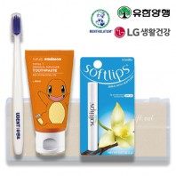 LG생활건강 유덴트 9호(치약50g+알칫솔1개+멘소래담소프트립밤)