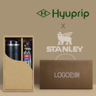 협립 3단 선염체크 우산 +스탠리887ml 텀블러-세트