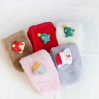밍크퍼 크리스마스 겨울 목도리 머플러 K2519