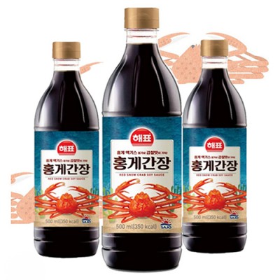 사조 해표 홍게간장 500ml 1p 명절선물 설선물 추석선물