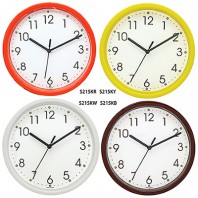 가성비 칼라심플 벽시계 SI215 (KR, KB, KW, KY)