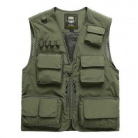CD067 네이쳐 베이직 봄/가을 캐주얼 야외 낚시조끼