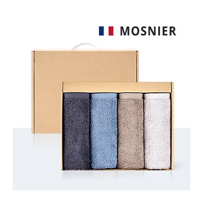 모스니에 코마170g 4p타올선물세트